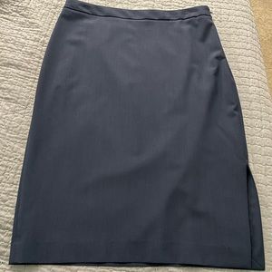 Banana republic navy blue pencil skirt